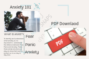 Anxiety free guide, downloadable www.mindsnaps.co.uk 